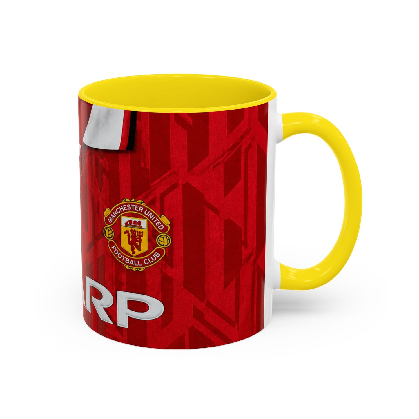 Manchester United 1992 - 94 Shirt Accent Coffee Mug (11, 15oz)