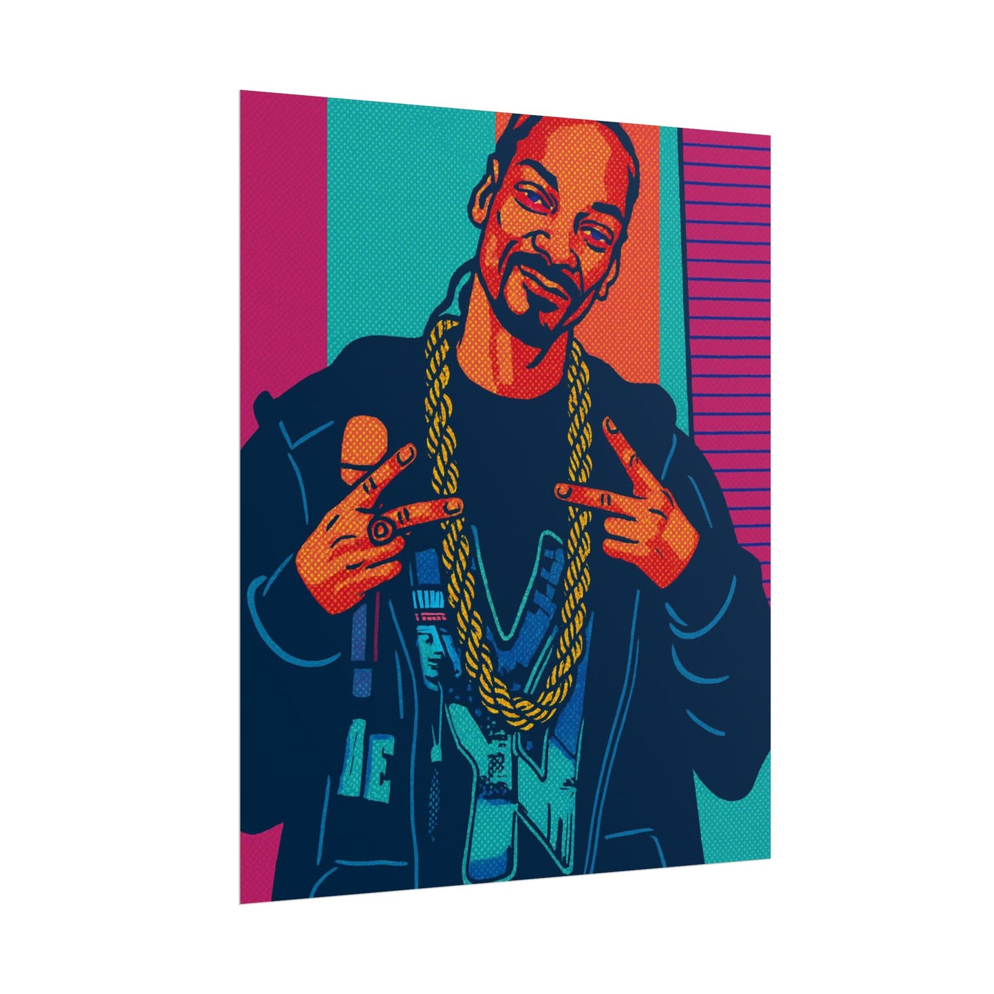 Snoop Dogg Pop Art Poster