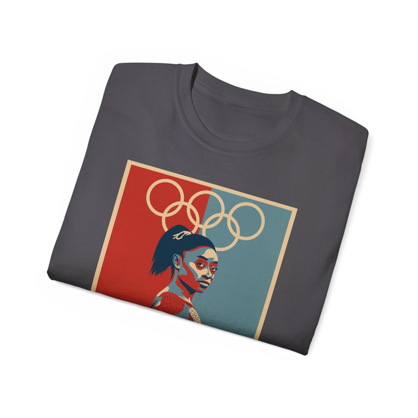 Simone Biles Olympic Rings T-Shirt