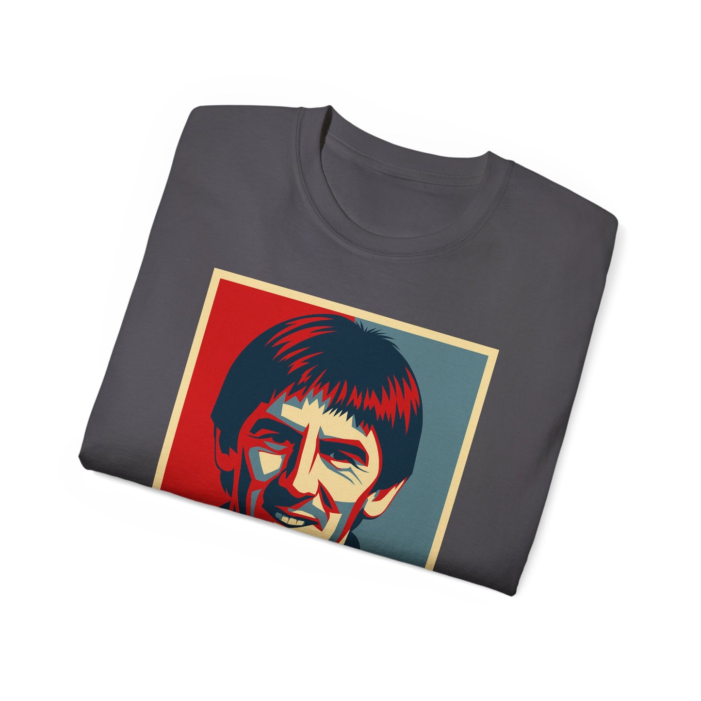Peter Beardsley Hope Poster T-Shirt - Newcastle United