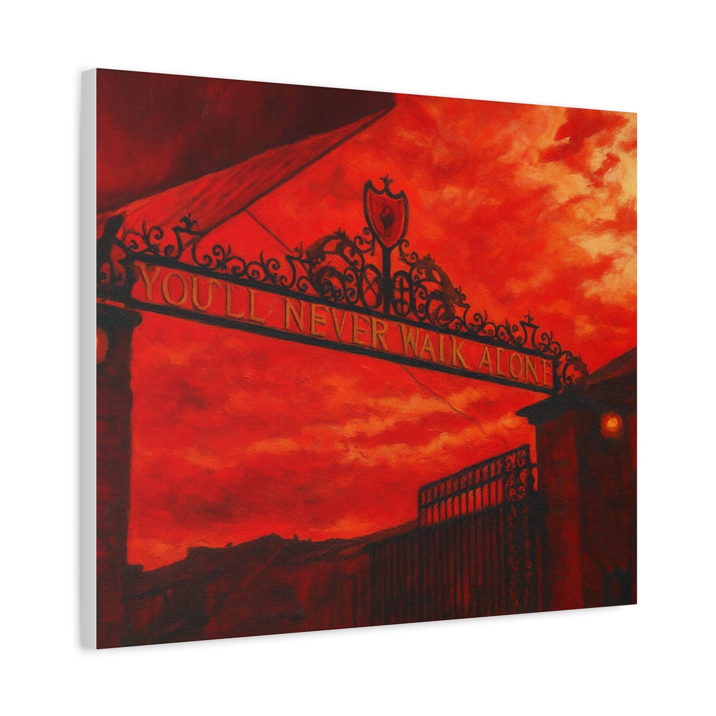 Liverpool FC Shankly Gates Art Print Canvas