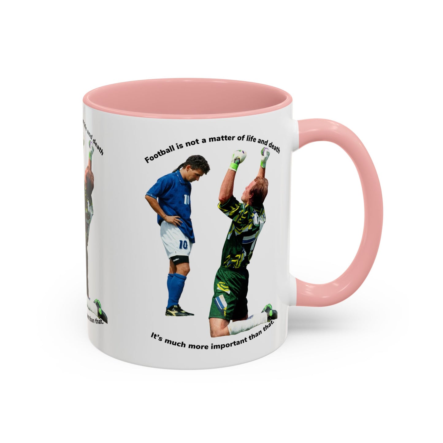 Roberto Baggio Football Life and Death Mug