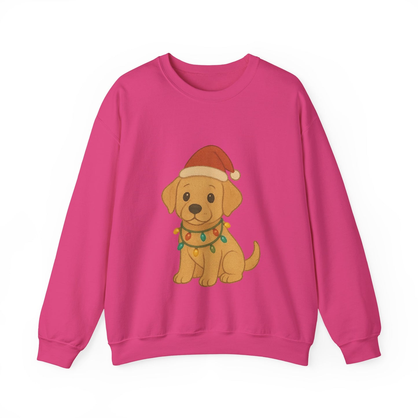 Cute Christmas Labrador Puppy Sweatshirt