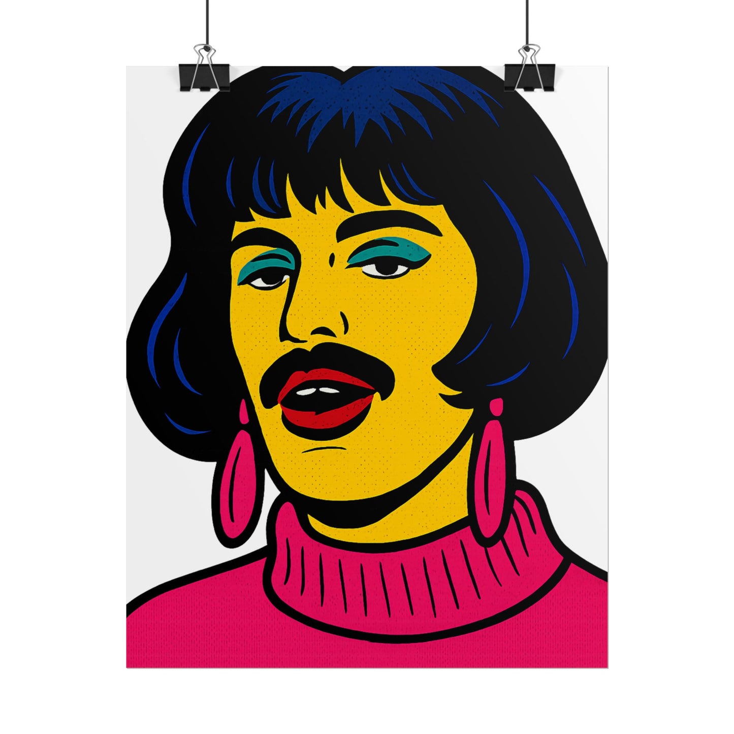 Mercury Pop Art I Want To Break Free Poster