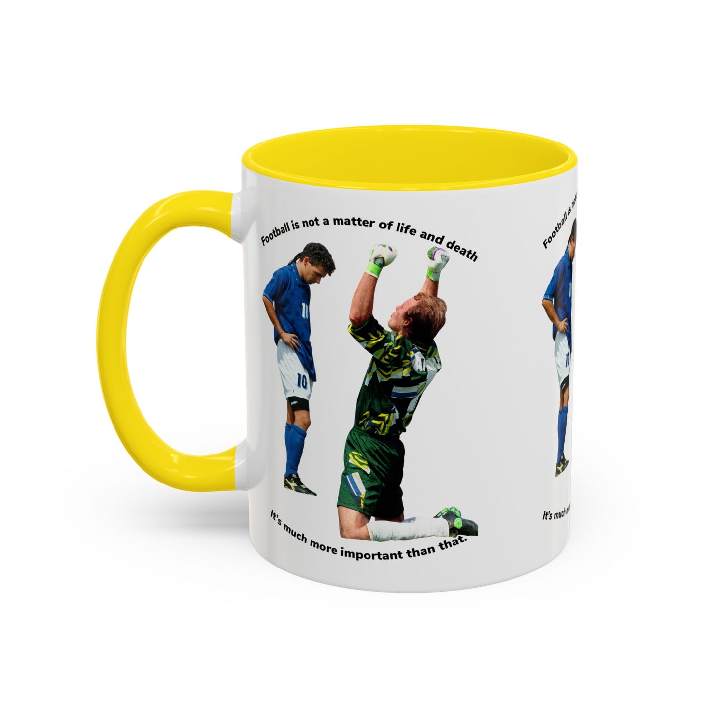 Roberto Baggio Football Life and Death Mug