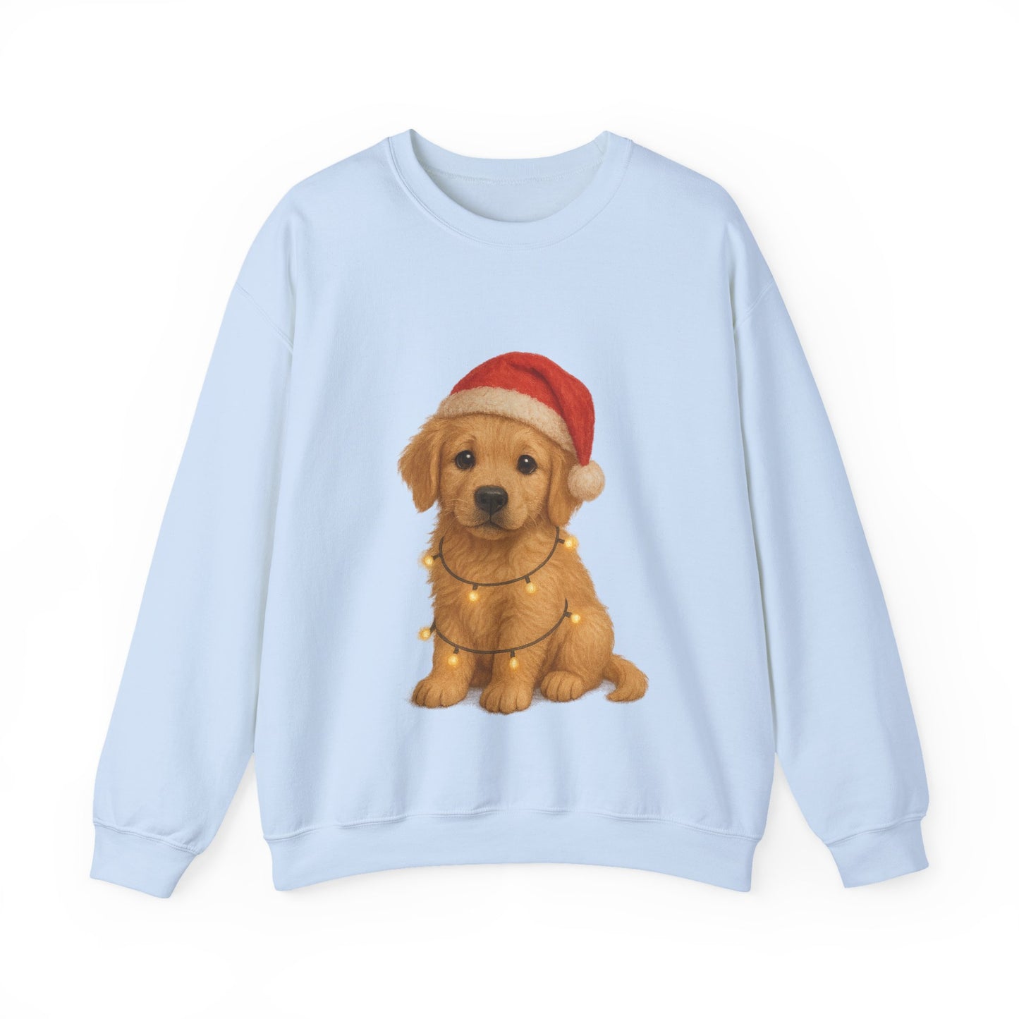 Golden Retriever Puppy Christmas Jumper