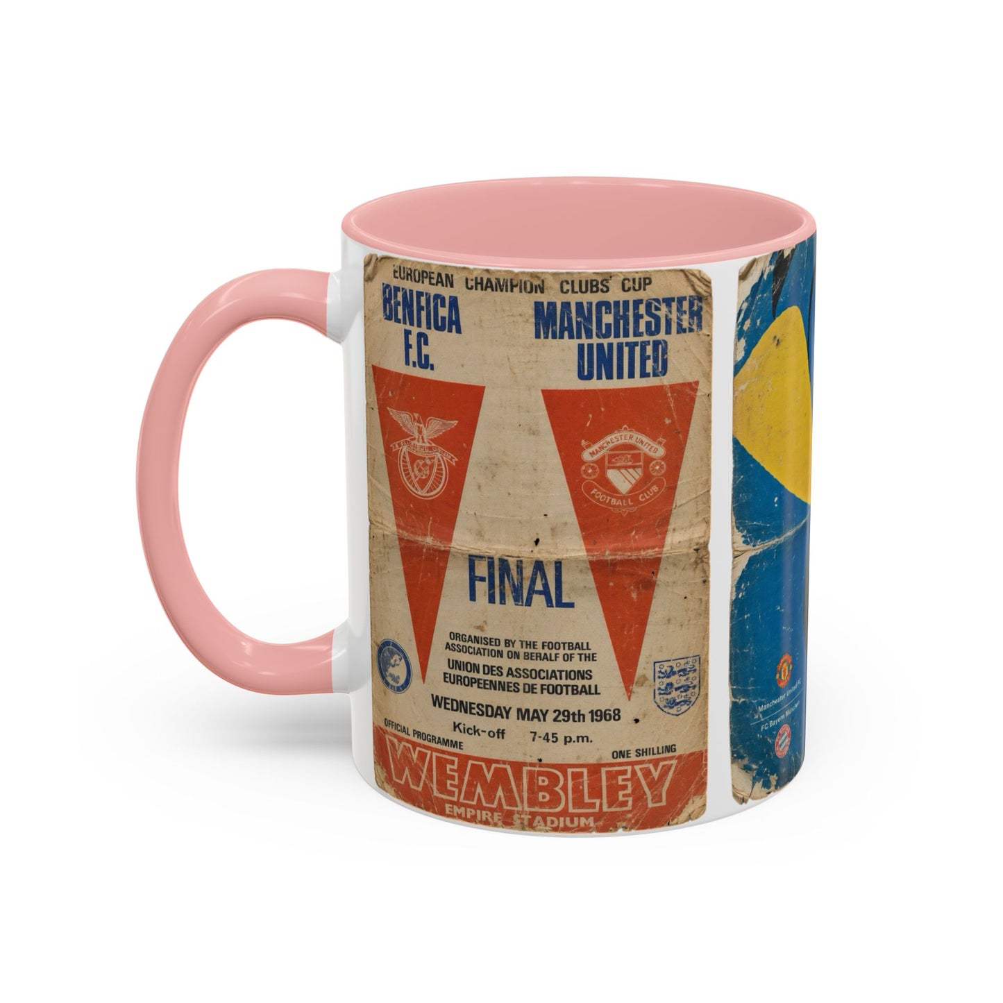 Manchester United European Cup Champions League Poster Coffee Mug (11, 15oz)