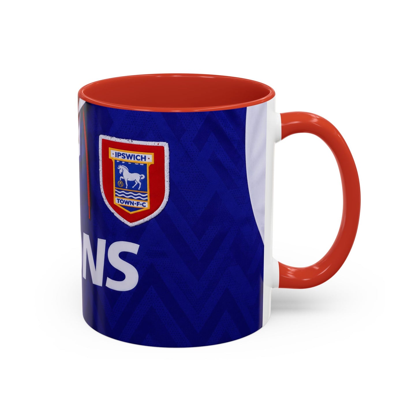 Ipswich Town 1992-94 Accent Coffee Mug (11, 15oz)