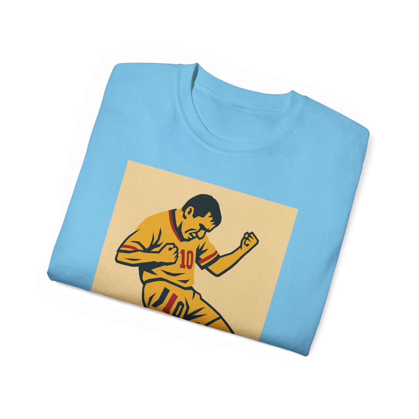 Gheorghe Hagi Propaganda Poster - Romania