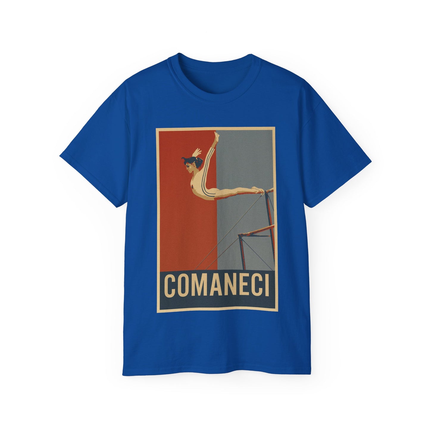 Nadia Comăneci Flying T-Shirt