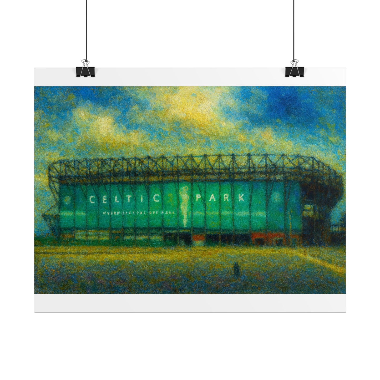 Celtic FC Celtic Park Art Print Poster