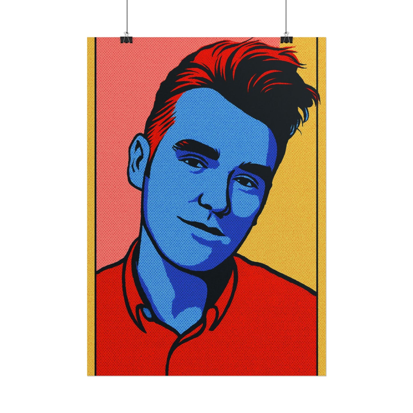 Morrissey Pop Art Poster