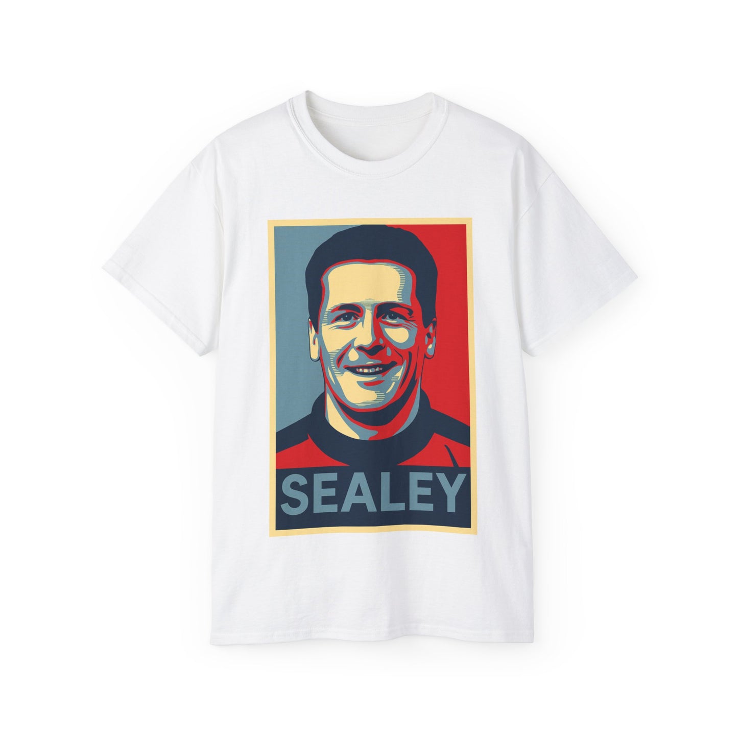 Les Sealey Hope Poster T-Shirt - Manchester United Luton Town
