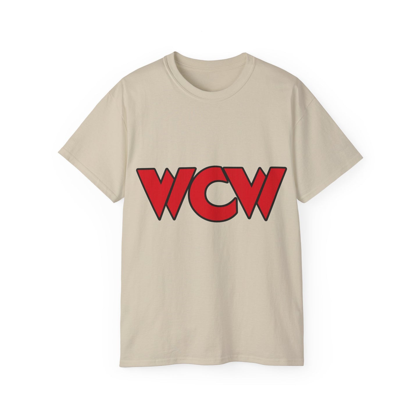 WCW Logo Red Unisex Ultra Cotton Tee