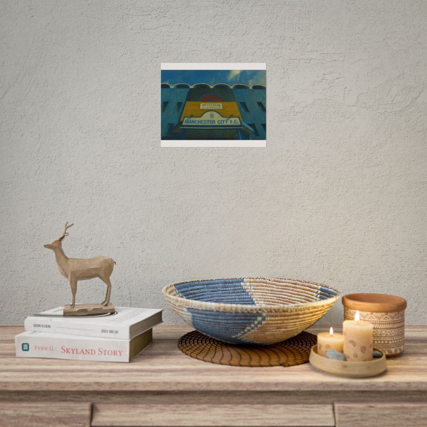 Manchester City F.C. Maine Road Rolled Poster