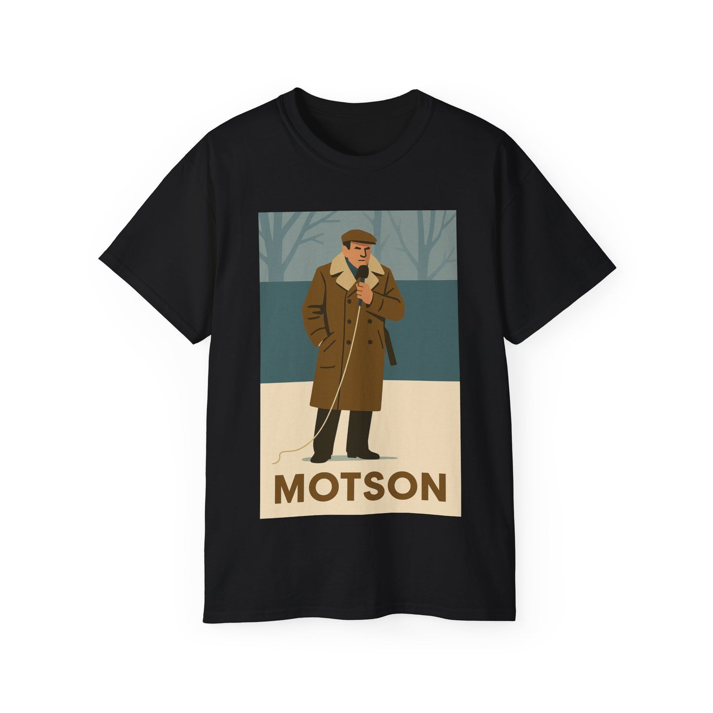 John Motson In The Snow T-Shirt