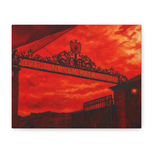 Liverpool FC Shankly Gates Art Print Canvas