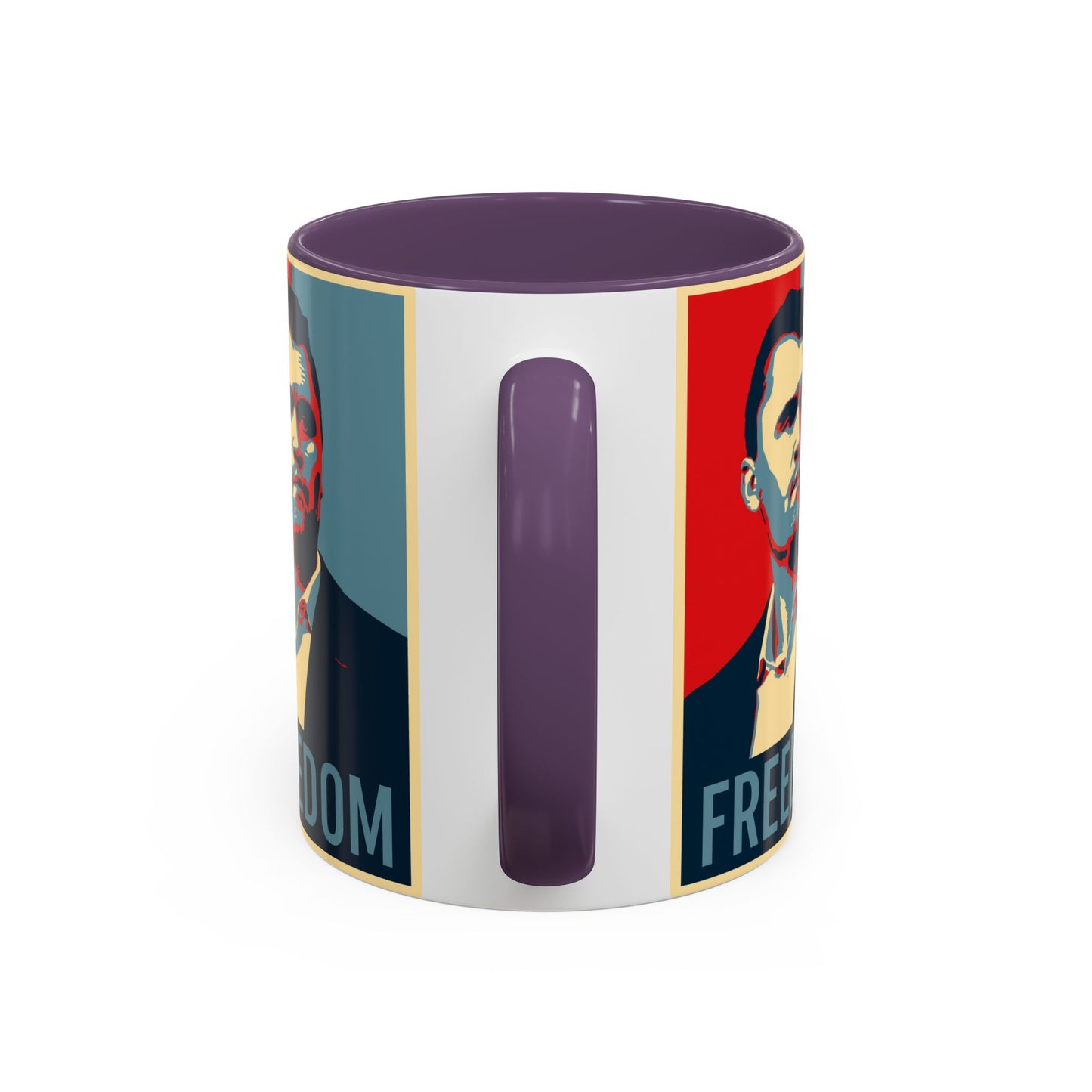 Charlie Kirk Hope Freedom Mug