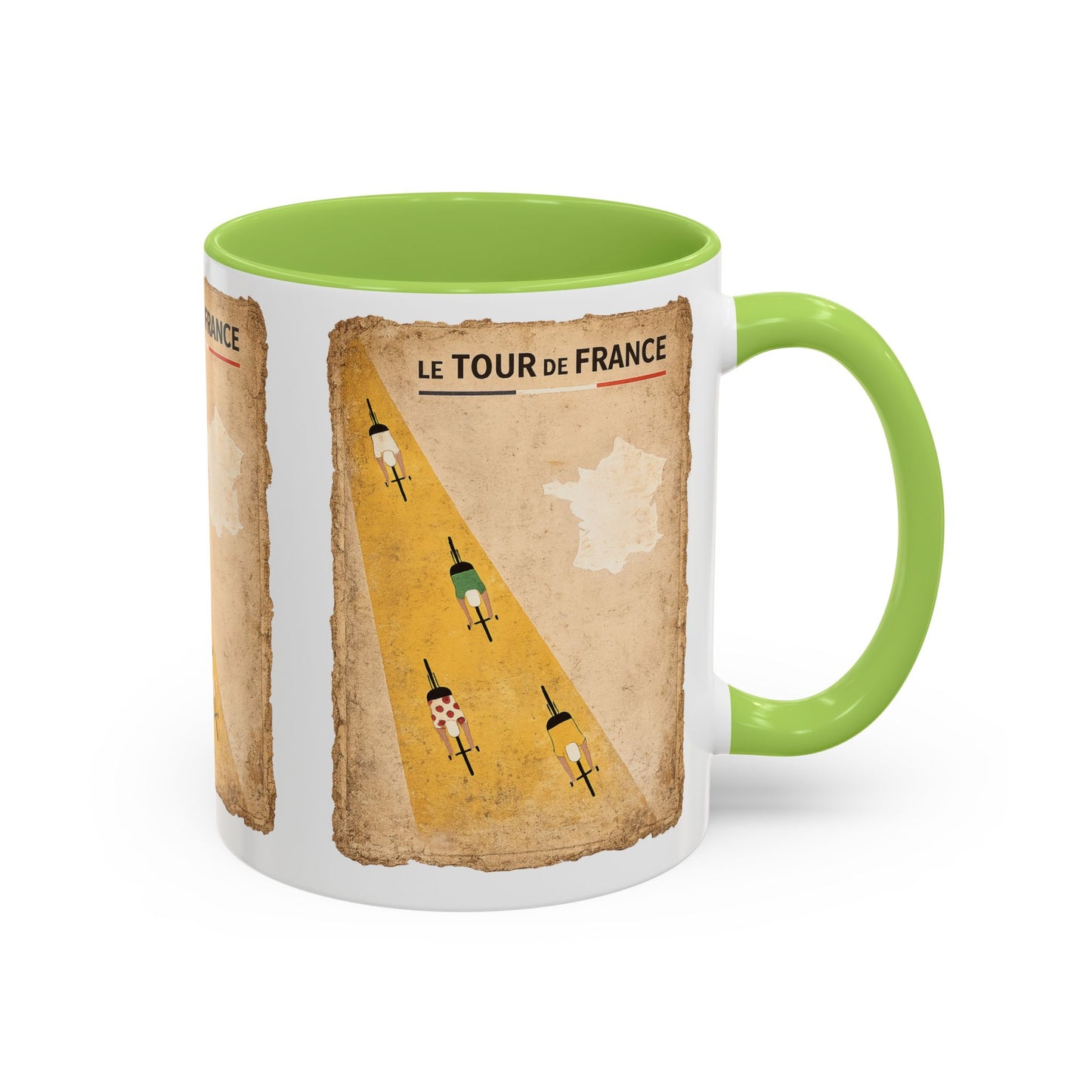 Tour de France Road Accent Coffee Mug (11, 15oz)