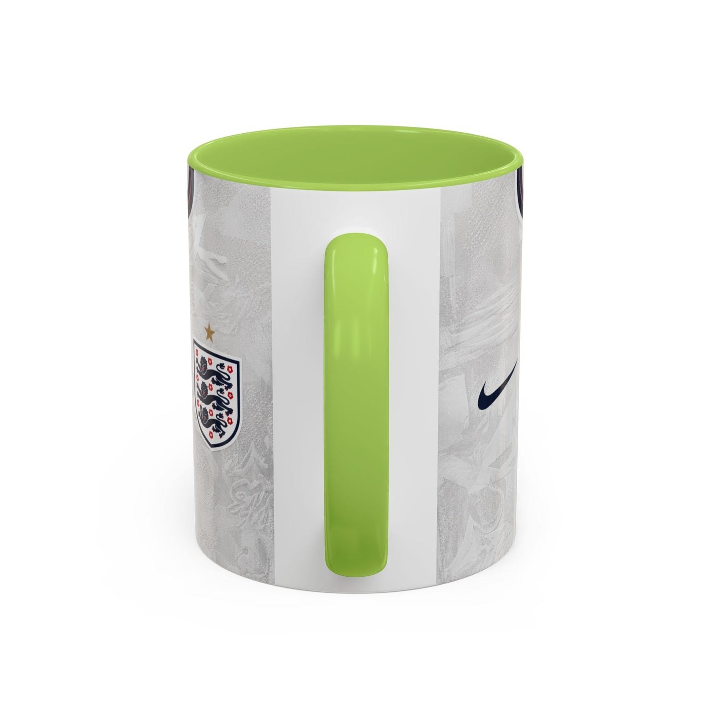 England 2026 World Cup Shirt Accent Coffee Mug (11, 15oz)