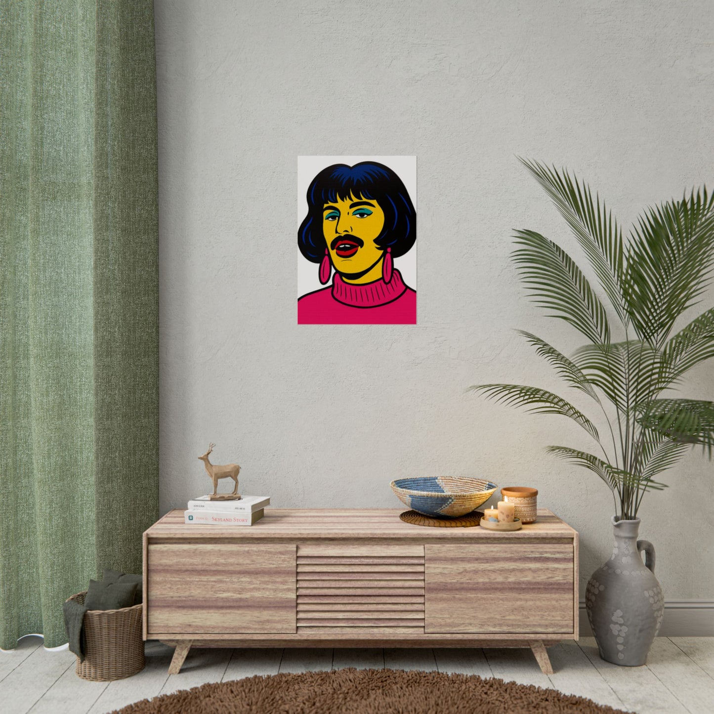 Mercury Pop Art I Want To Break Free Poster