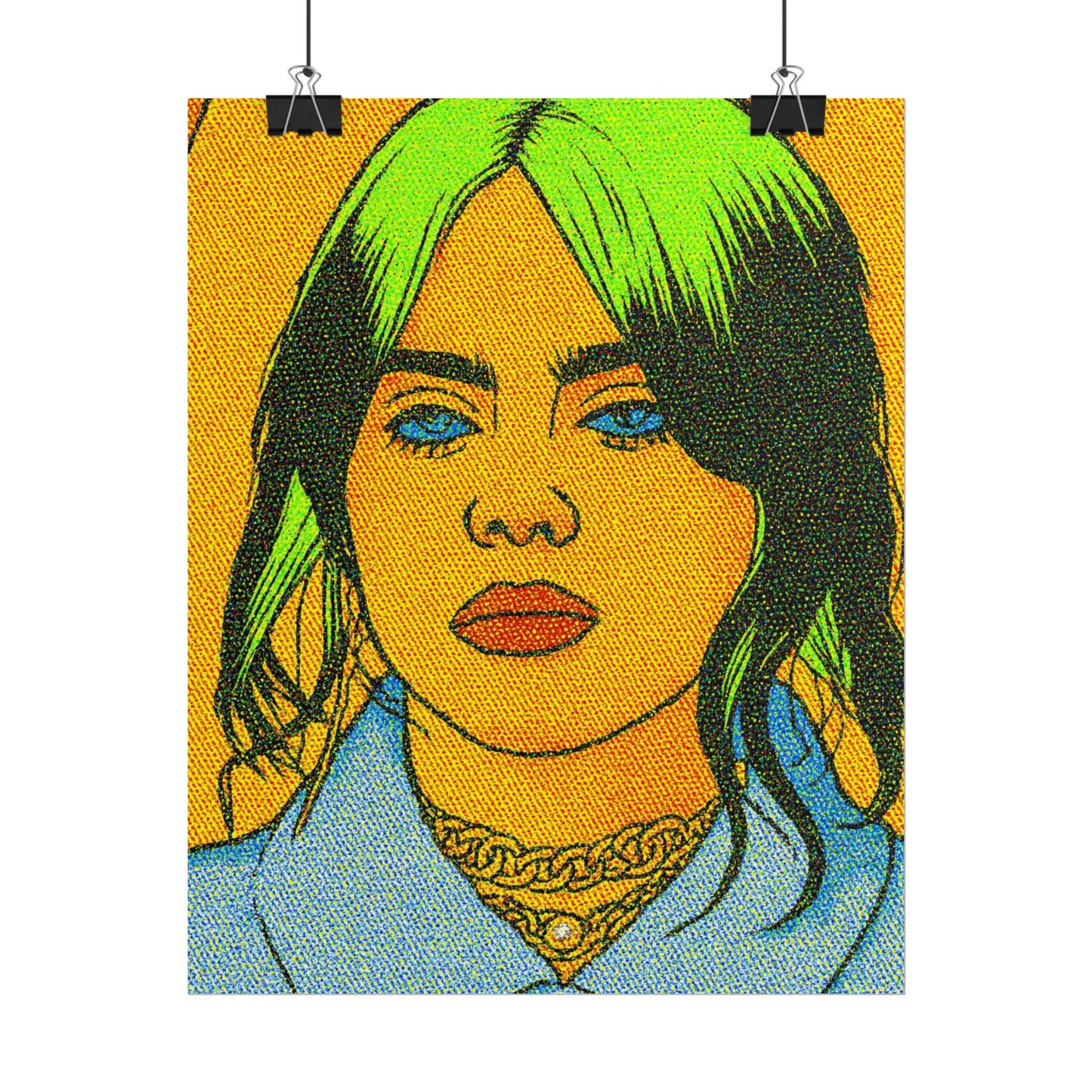 Billie Pop Art Poster