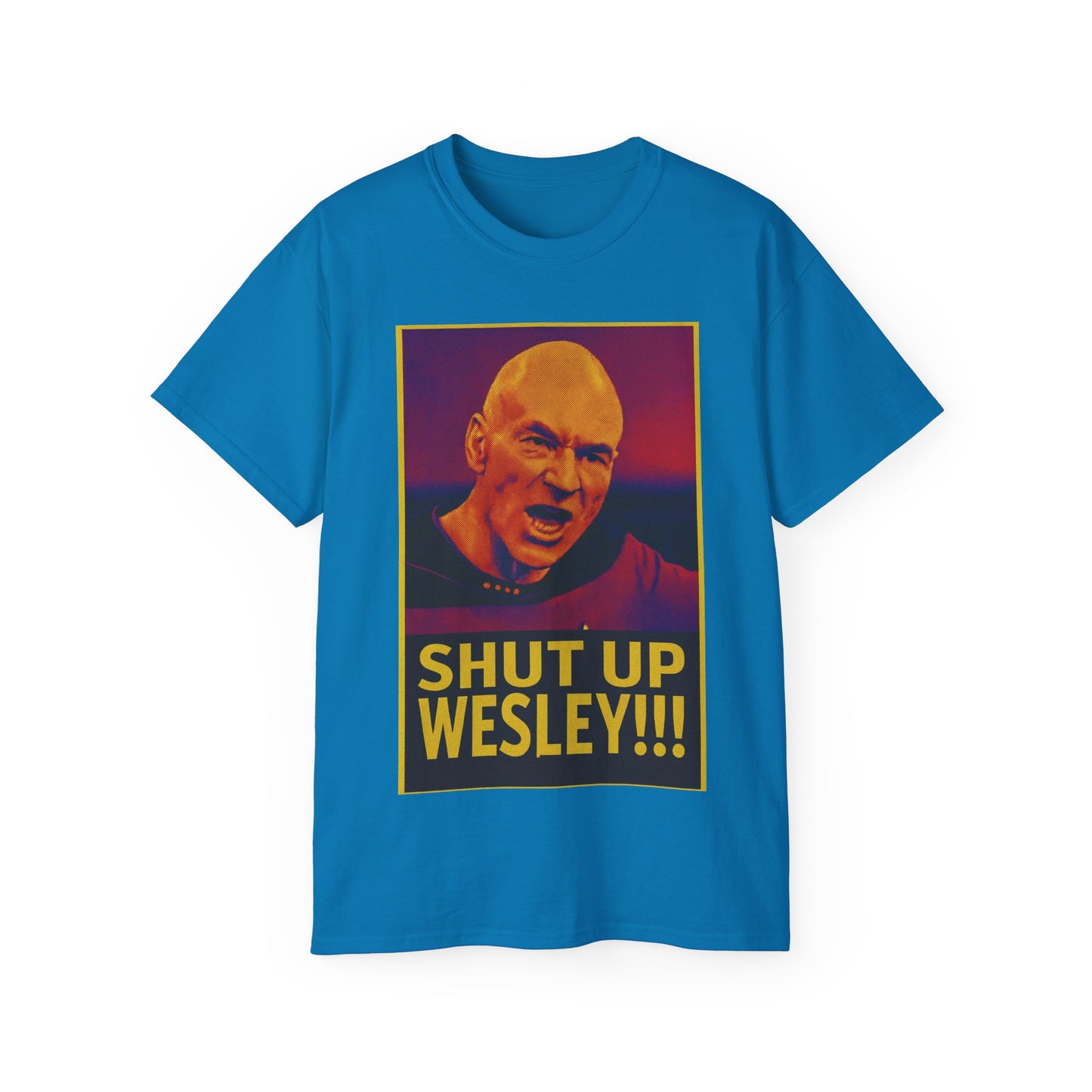 Captain Picard Shut Up Wesley T-Shirt
