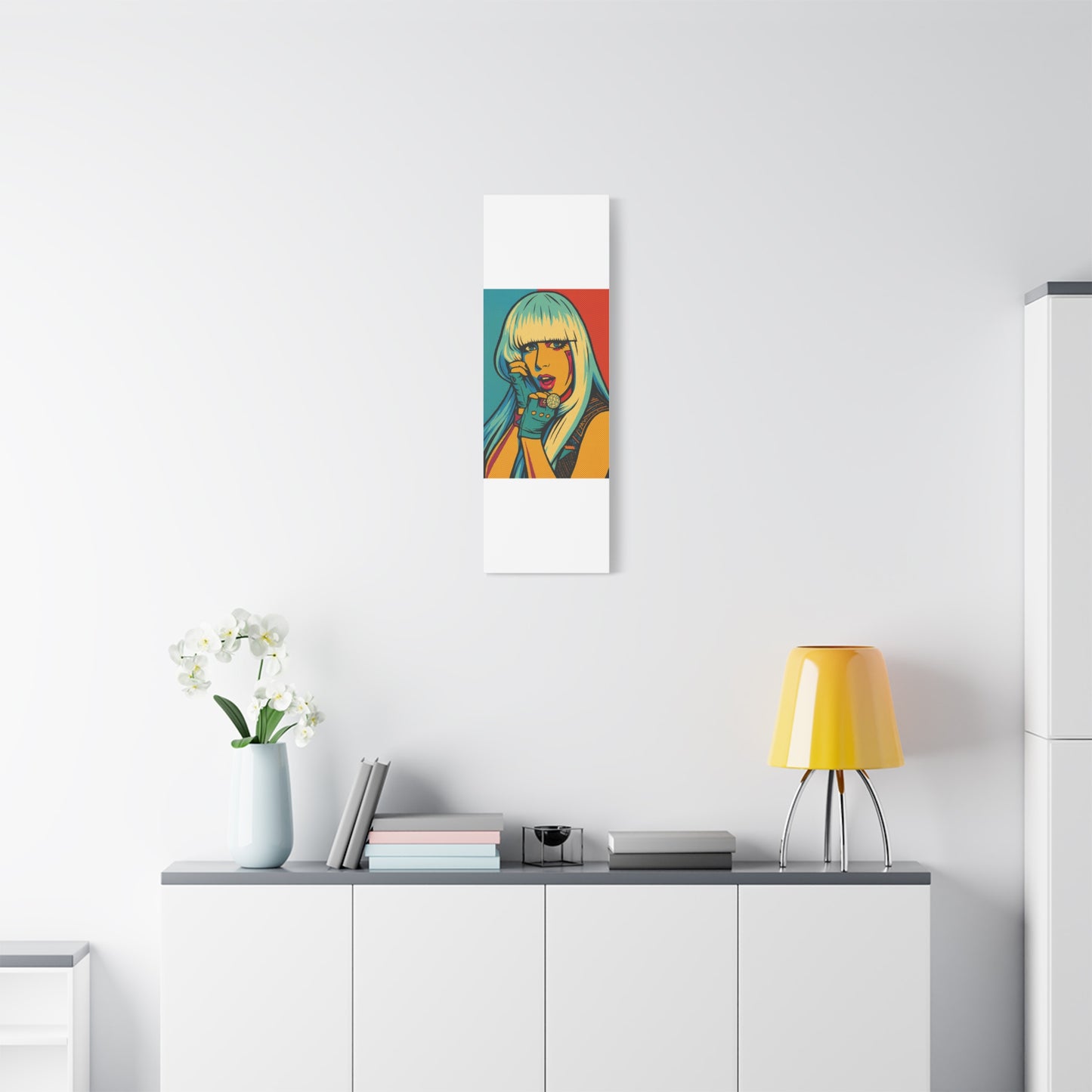 Lady G a g a Pop Art Canvas