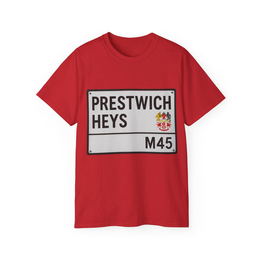 Prestwich Heys Street Sign