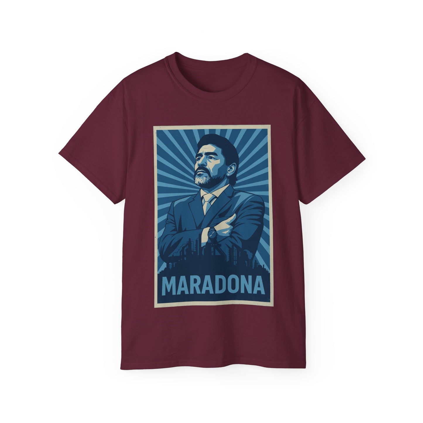 Maradona Propaganda Poster T-Shirt - Argentina