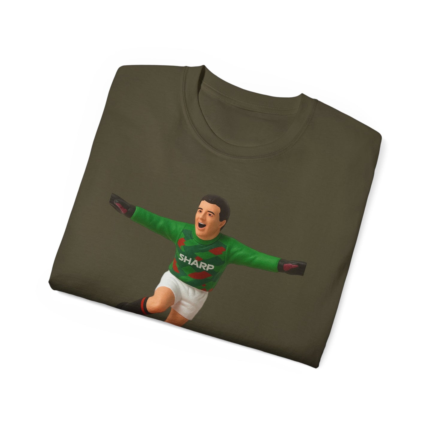 Les Sealey Subbuteo T-Shirt - Manchester United