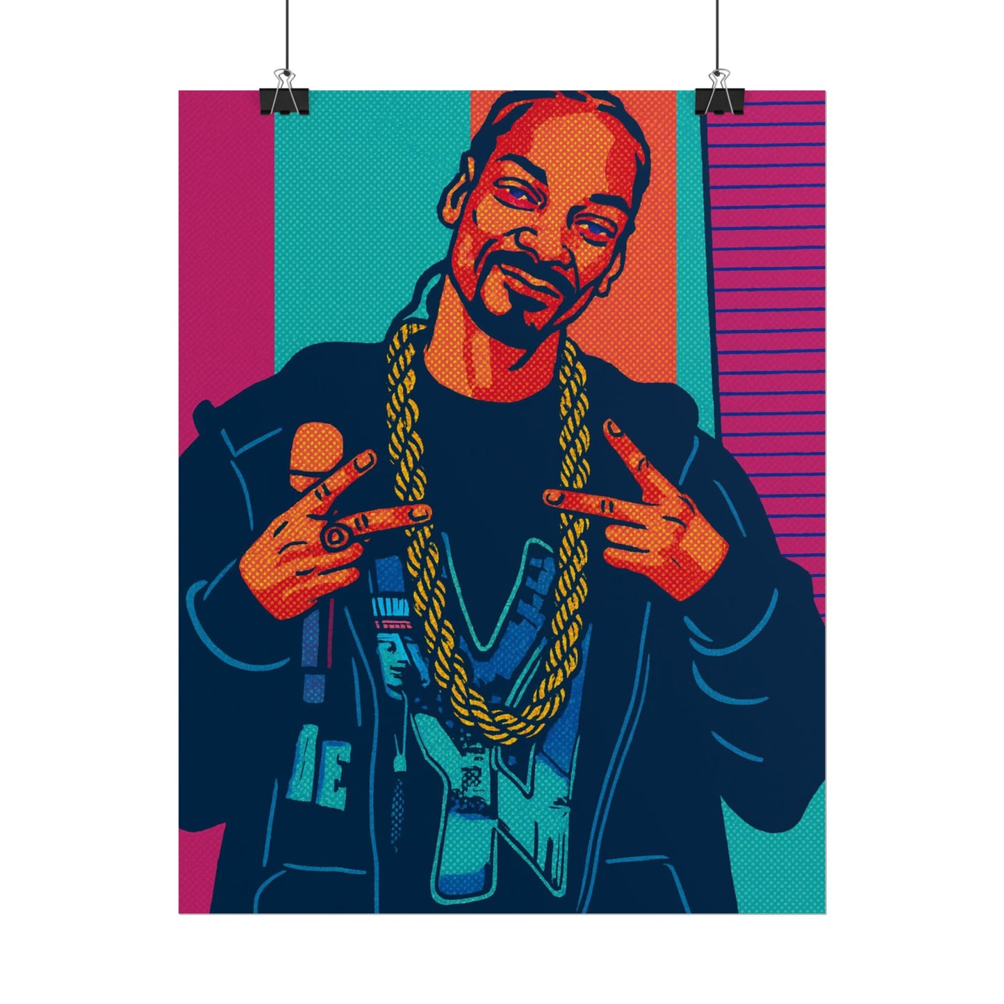 Snoop Dogg Pop Art Poster