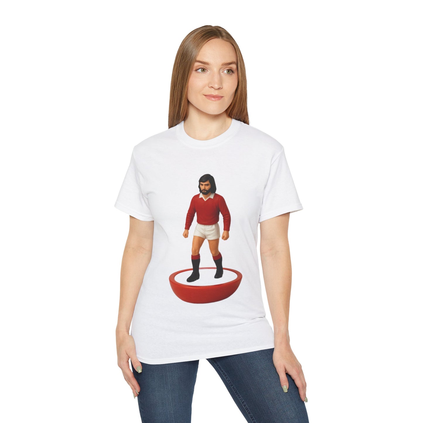 George Best Subbuteo T-Shirt - Manchester United