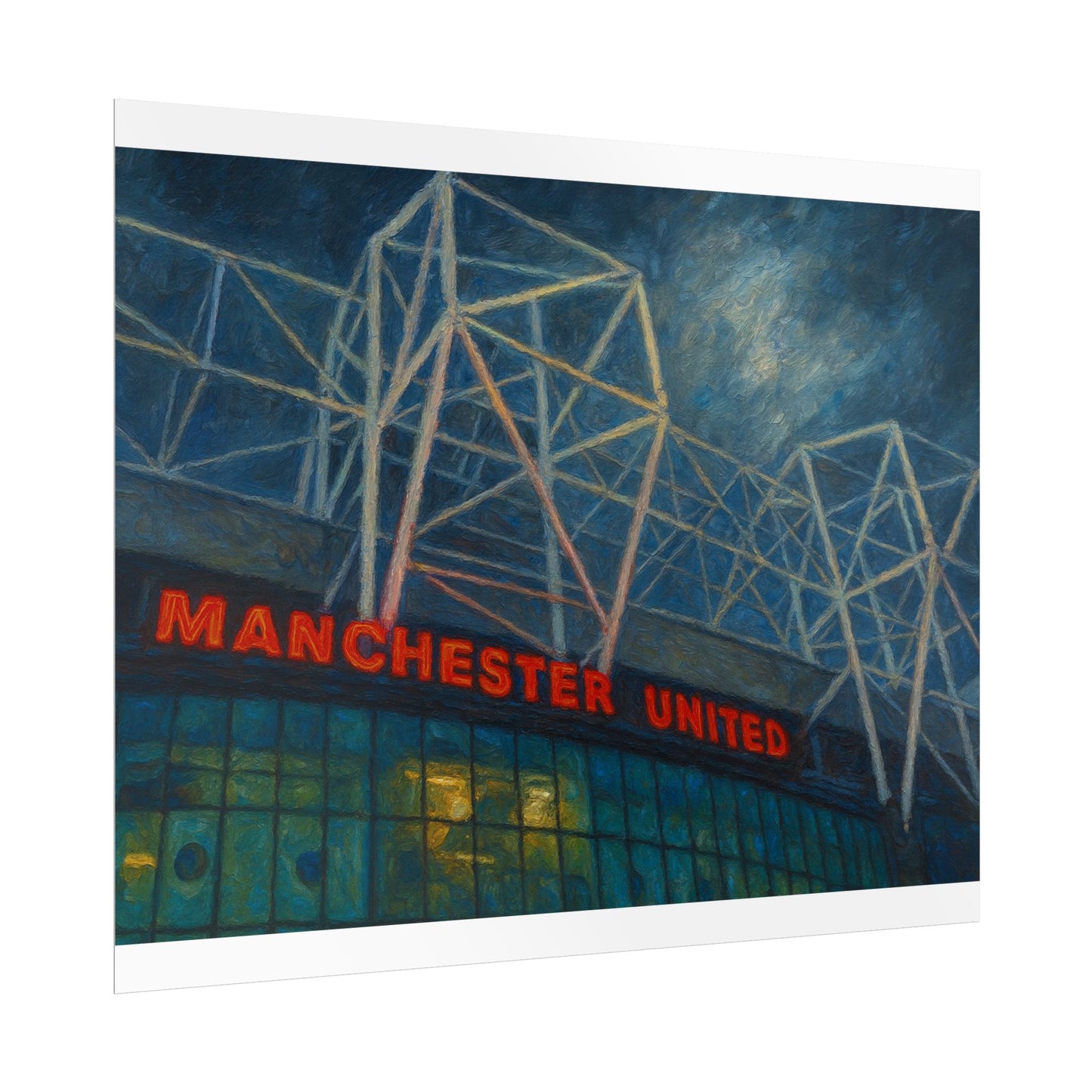 Manchester United Old Trafford Rolled Poster