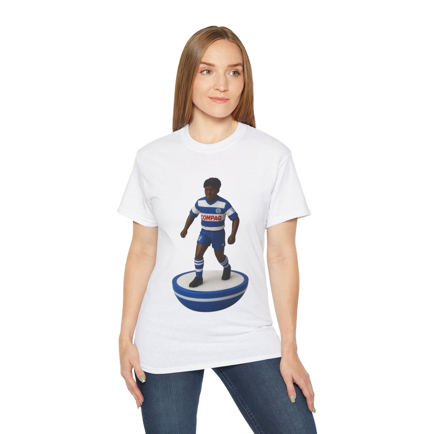 Rufus Brevett Subbuteo T-Shirt - Queens Park Rangers (QPR)