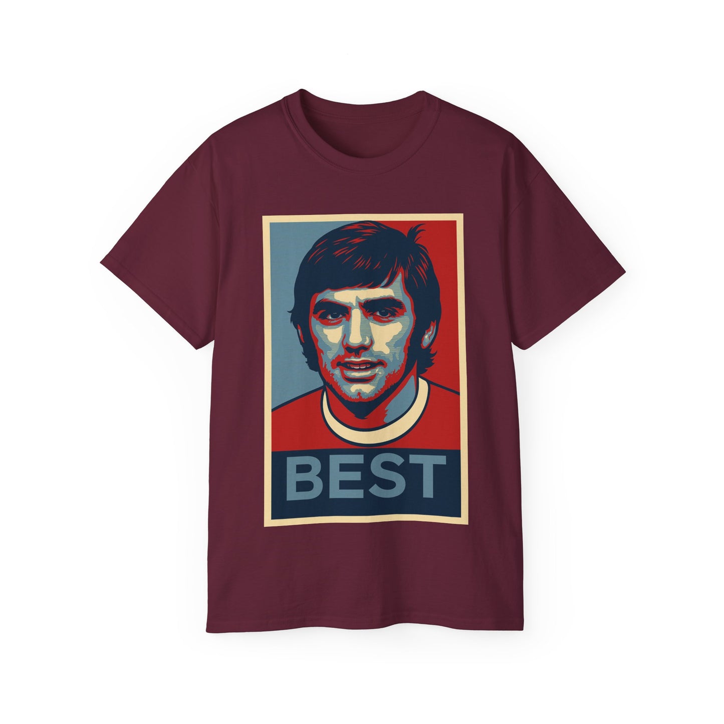 George Best Hope Poster T-Shirt - Manchester United