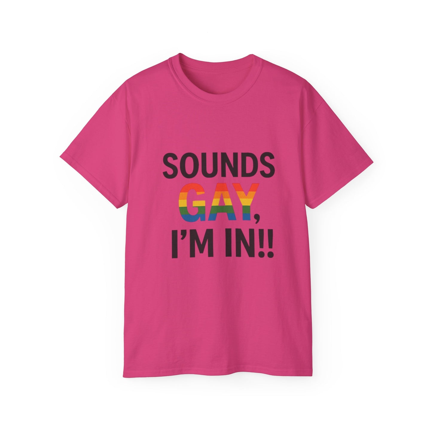 Pride Support Tee, Sounds Gay I'm In T-Shirt