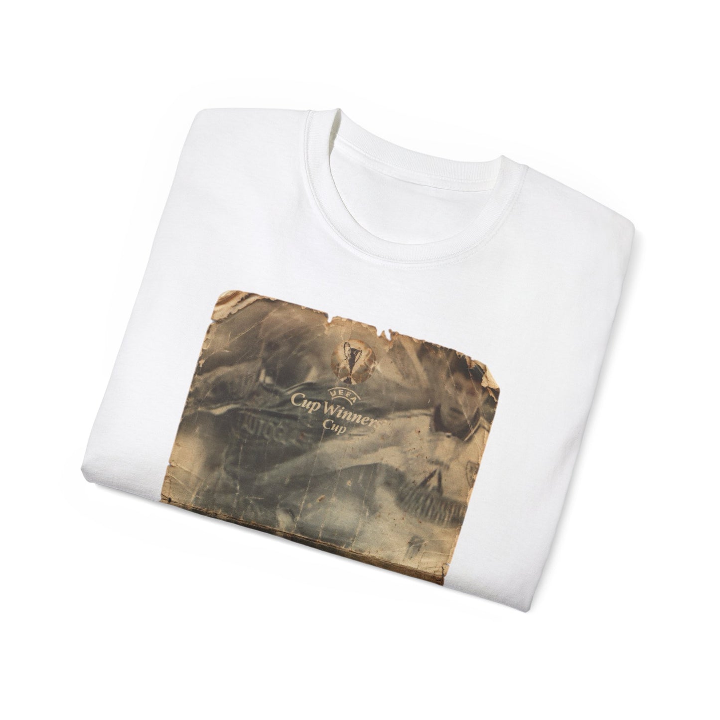 1998 European Cup Winners Cup Final Chelsea Stuttgart Poster Unisex Ultra Cotton Tee