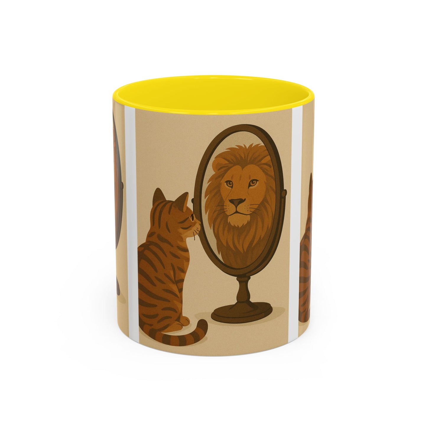 Cat and Lion Mug