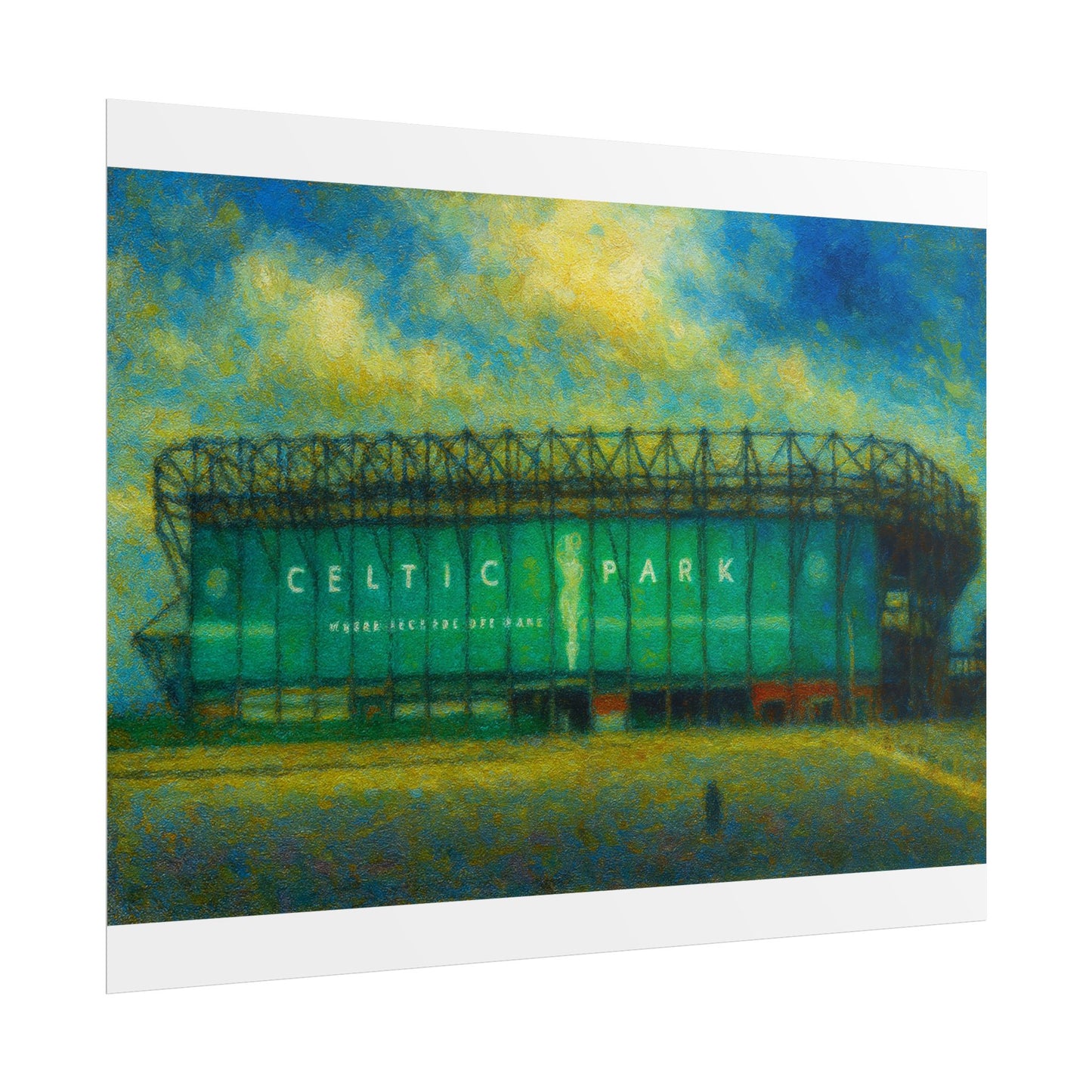 Celtic FC Celtic Park Art Print Poster