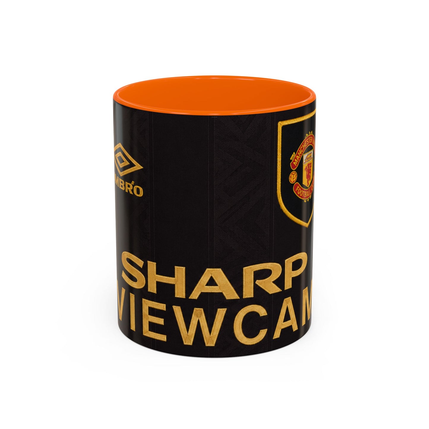 Manchester United 1993-95 Away Shirt Accent Coffee Mug (11, 15oz)