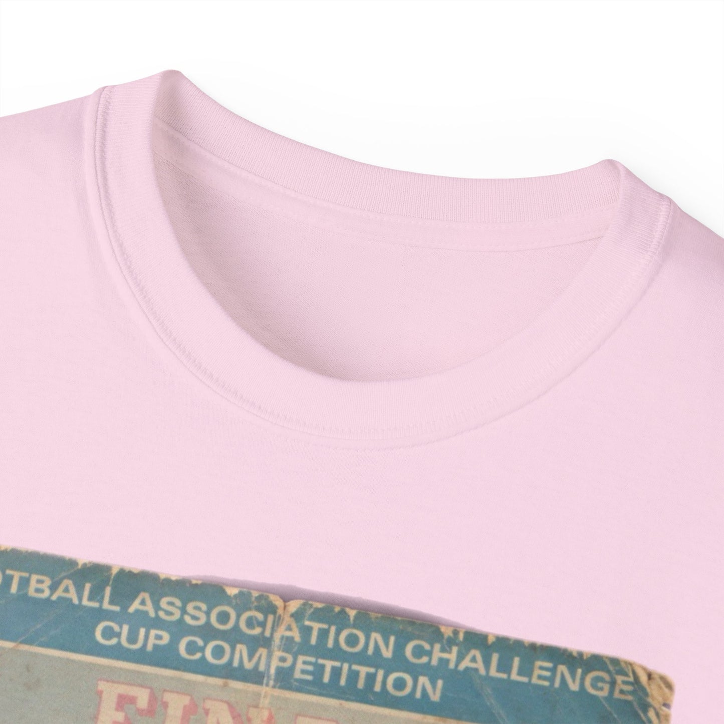 1975 FA Cup Final Programme Poster West Ham Fulham Unisex Ultra Cotton Tee