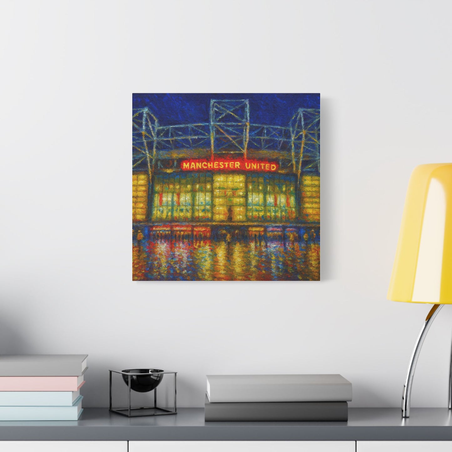 Manchester United Old Trafford Art Print Canvas