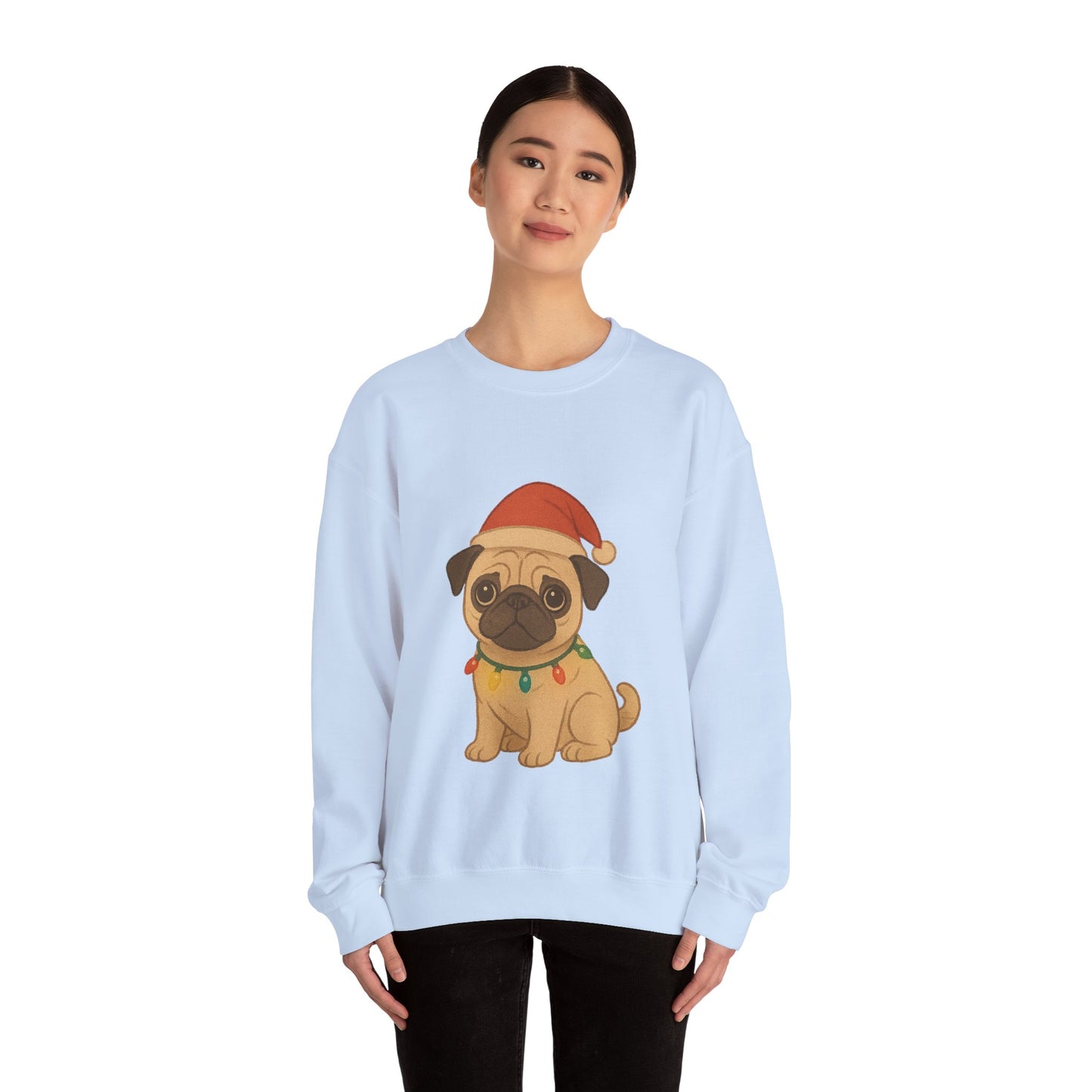 Christmas Pug Puppy Jumper