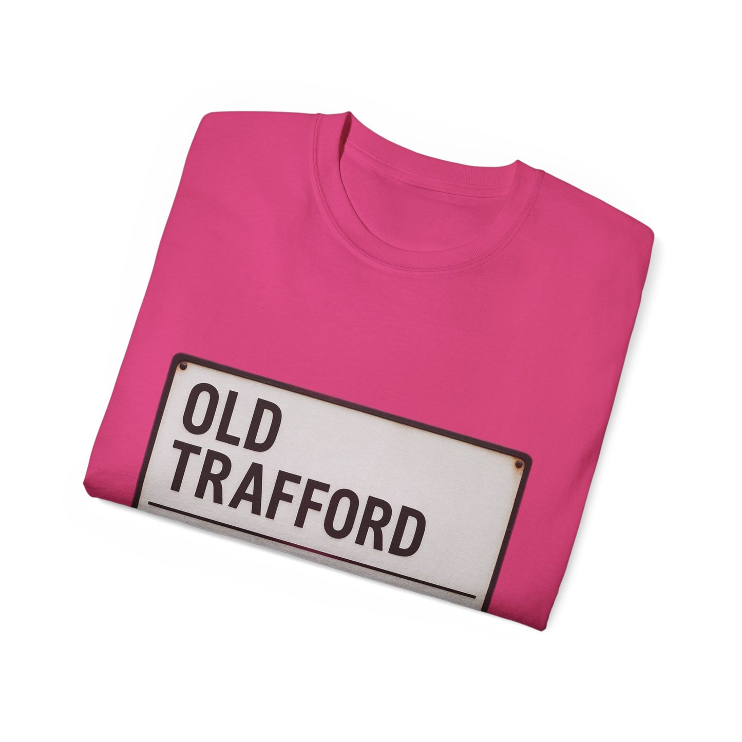 Manchester United Old Trafford Road Sign T-Shirt