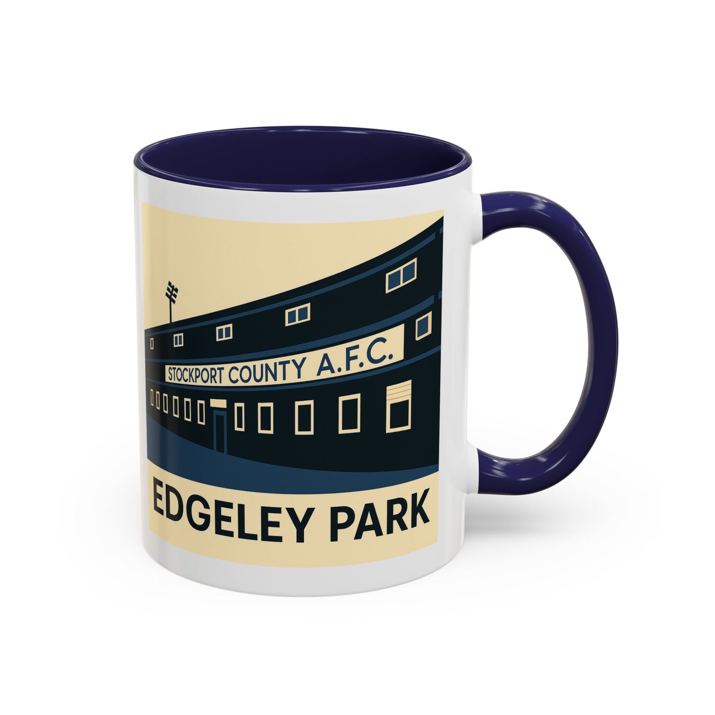 Stockport County Coffee Mug - Edgeley Park