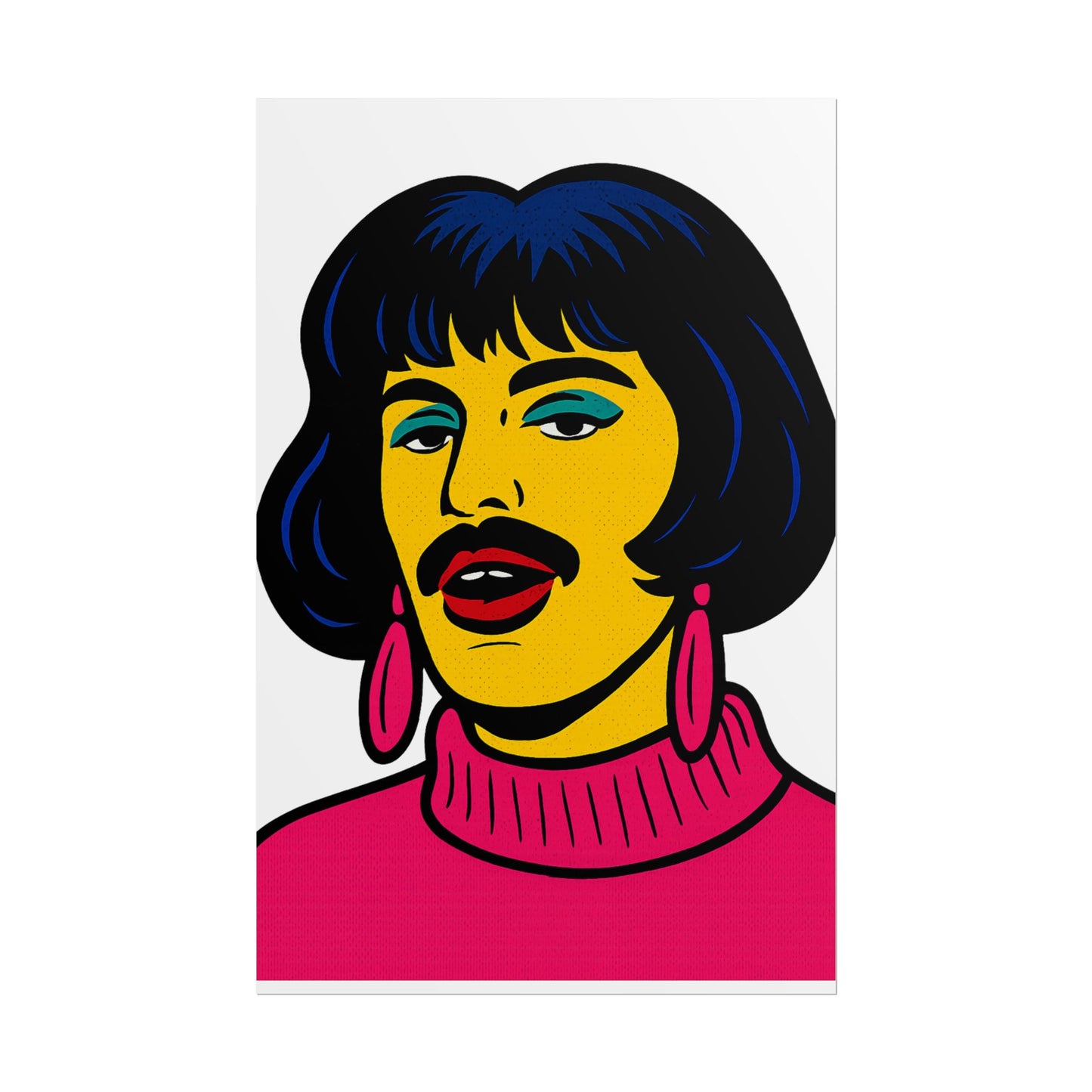 Mercury Pop Art I Want To Break Free Poster