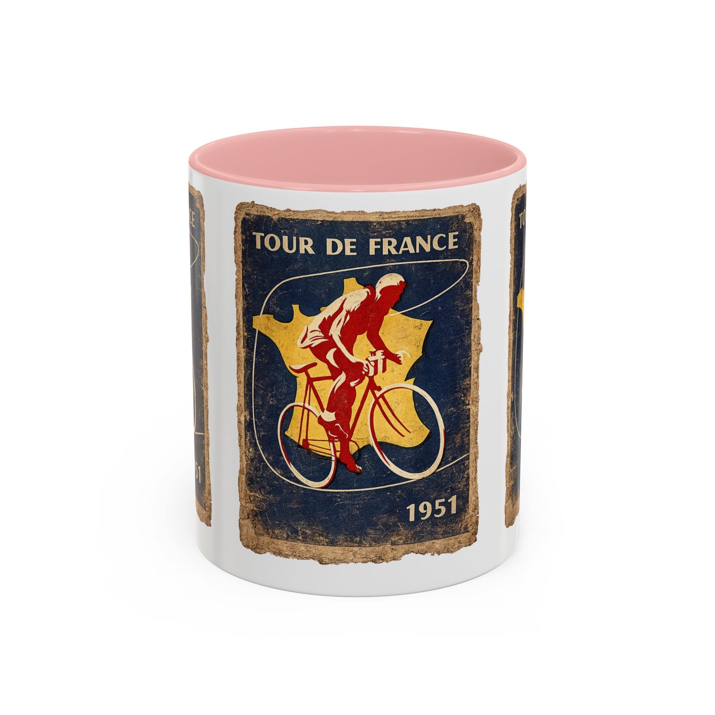 Tour de France 1951 Poster  Coffee Mug (11, 15oz)