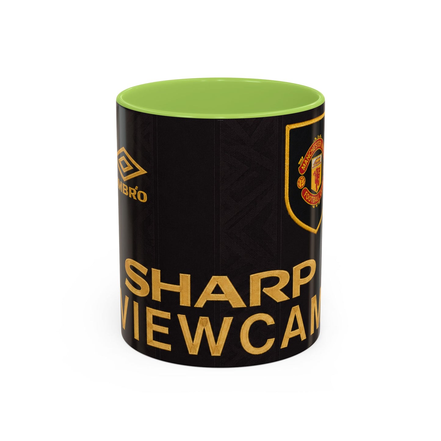 Manchester United 1993-95 Away Shirt Accent Coffee Mug (11, 15oz)