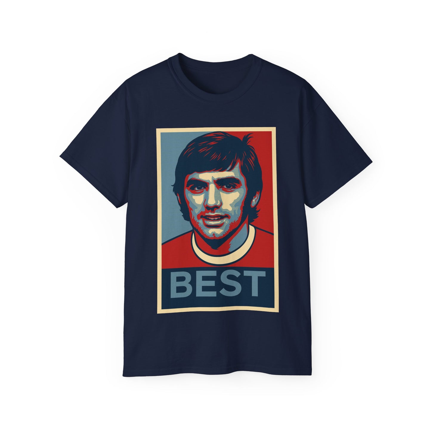 George Best Hope Poster T-Shirt - Manchester United